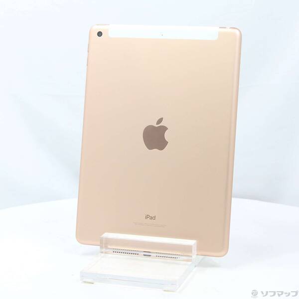 【中古】Apple(アップル) iPad 第6世代 32GB ゴールド MRM02J/A SIMフリー 【344-ud】