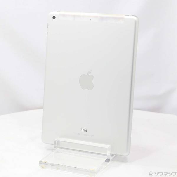 【中古】Apple(アップル) iPad 第6世代 32GB シルバー MR6P2J/A SoftBank 【349-ud】