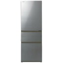 【中古】TOSHIBA(東芝) 〔展示品〕 冷蔵庫 VEGETA(ベジータ)SV アッシュグレージュ GR-W36SV-ZH [幅60cm /356L /3ドア...