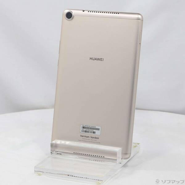 【中古】HUAWEI(ファーウェイ) MediaPad M5 lite 8 64GB シャンパンゴールド JDN2-W09 Wi-Fi 【344-ud】