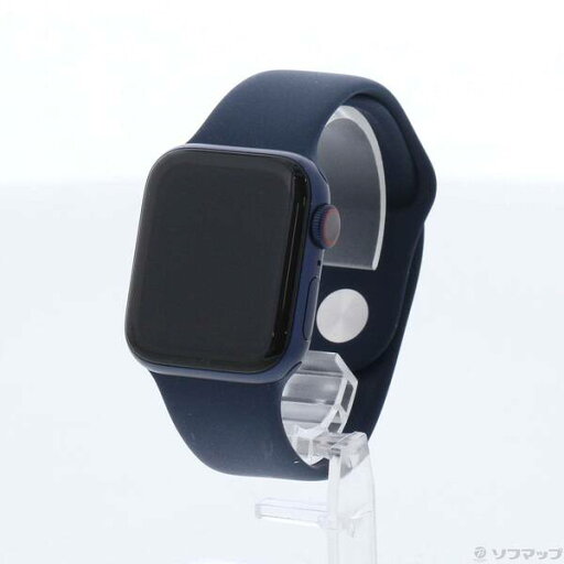 【中古】Apple(アップル) Apple Watch Series 6 GPS + Cellular 40mm ブルーアルミニウムケース ディープネイビースポーツバンド 【377-ud】 【中古】Apple(アップル) Apple Watch Series 6 GPS + Cellular 40mm ブルーアルミニウムケース ディープネイビースポーツバンド 【377-ud】