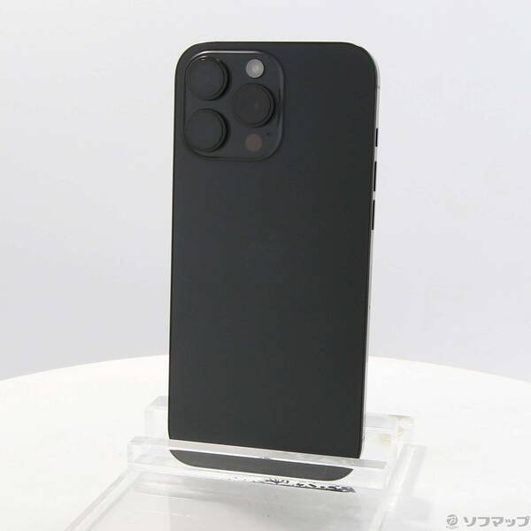 【中古】Apple(アップル) iPhone16 Pro Max 256GB ブラックチタニウム MYWG3J/A SIMフリー 【377-ud】