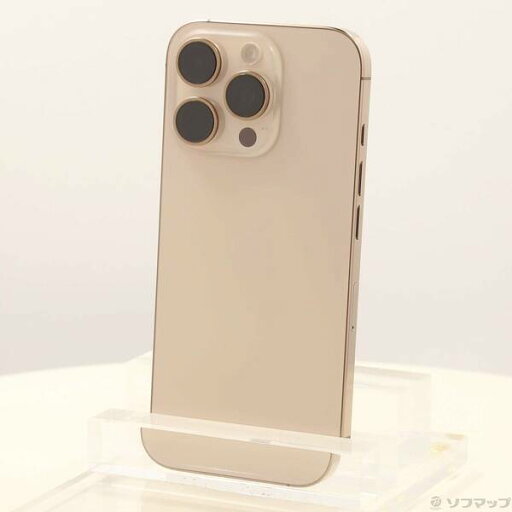 【中古】Apple(アップル) iPhone16 Pro 128GB デザートチタニウム MYMX3J/A SIMフリー 【262-ud】 【中古】Apple(アップル) iPhone16 Pro 128GB デザートチタニウム MYMX3J/A SIMフリー 【262-ud】