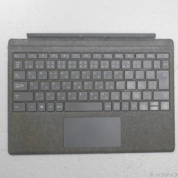 【中古】Microsoft(マイクロソフト) Surface Pro Signature Type Cover FFP-00019 プラチナ 【262-ud】