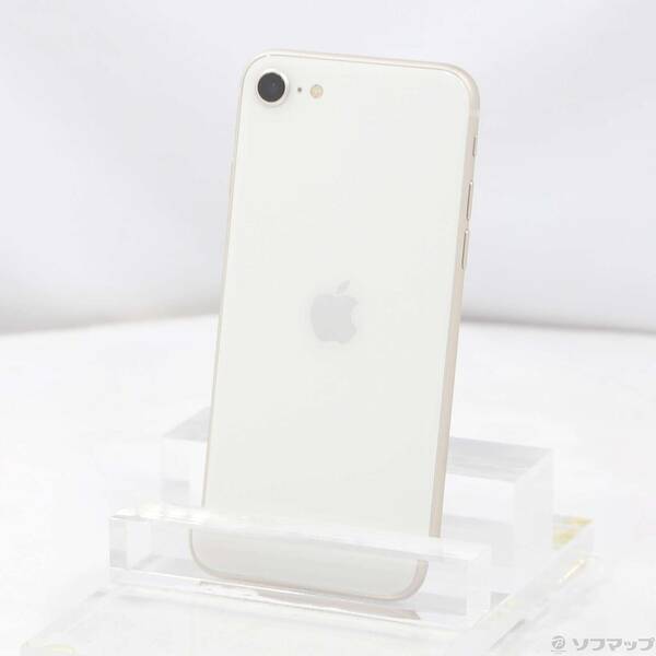 【中古】Apple(アップル) iPhone SE 第3世代 64GB スターライト MMYD3J/A SIMフリー 【262-ud】