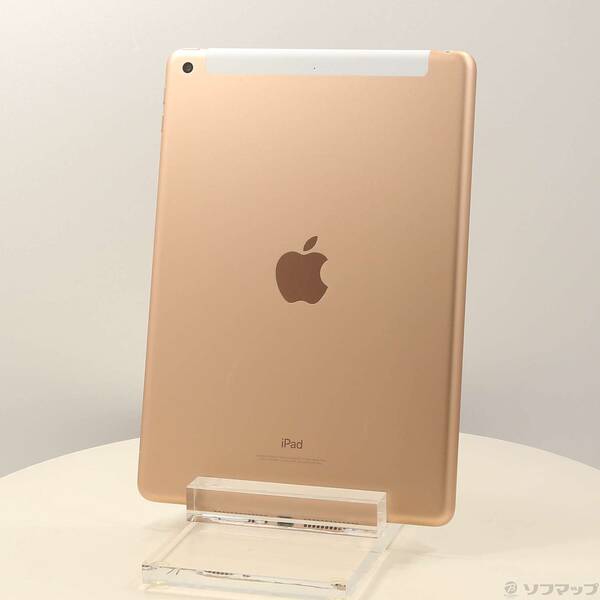 【中古】SoftBank iPad 第6世代 32GB ゴールド MRM02J／A SoftBank 【368-ud】