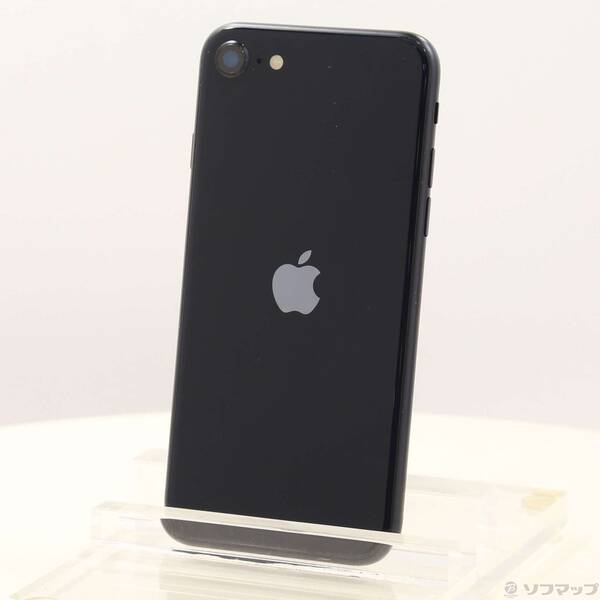 【中古】Apple(アップル) iPhone SE 第3世代 64GB ミッドナイト MMYC3J／A SIMフリー 【276-ud】