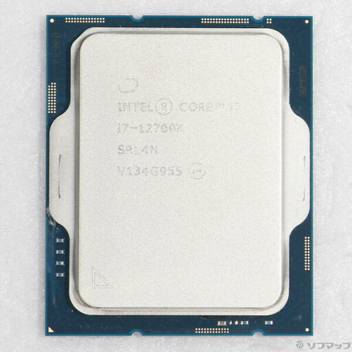 【中古】intel(インテル) Core i7 12700K 〔3.6GHz/LGA 1700〕 【262-ud】 【中古】intel(インテル) Core i7 12700K 〔3.6GHz/LGA 1700〕 【262-ud】