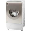 【中古】SHARP(シャープ) 〔展示品〕 ドラム式洗濯機 アッシュゴールド ES-V12C-NL [洗濯12.0kg /乾燥6.0kg /ヒートポンプ乾燥 /...