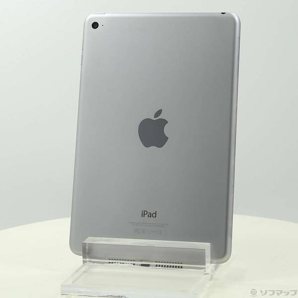 【中古】Apple(アップル) iPad mini 4 64GB スペースグレイ MK9G2J／A Wi-Fi 【297-ud】