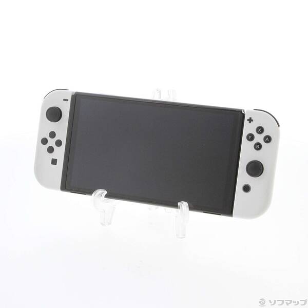 【中古】Nintendo(任天堂) Nintendo Switch 有機ELモデル Joy-Con(L)/(R) ホワイト 【371-ud】