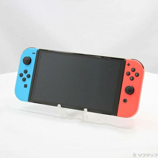【中古】Nintendo(任天堂) Nintendo Switch 有機ELモデル Joy-Con(L) ネオンブルー/(R) ネオンレッド 【377-ud】 【中古】Nintendo(任天堂) Nintendo Switch 有機ELモデル Joy-Con(L) ネオンブルー/(R) ネオンレッド 【377-ud】