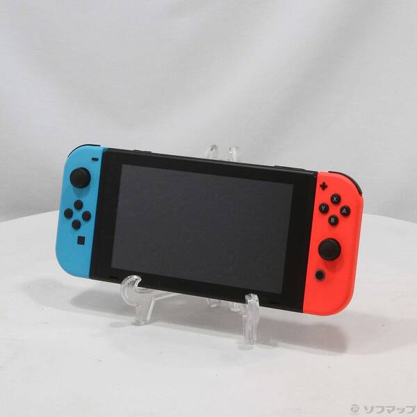 【中古】Nintendo(任天堂) Nintendo Switch Joy-Con (L) ネオンブルー/ (R) ネオンレッド 【198-ud】