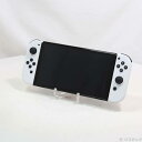 【中古】Nintendo(任天堂) Nintendo Switch 有機ELモデル Joy-Con(L)/(R) ホワイト 【371-ud】|詳細画像