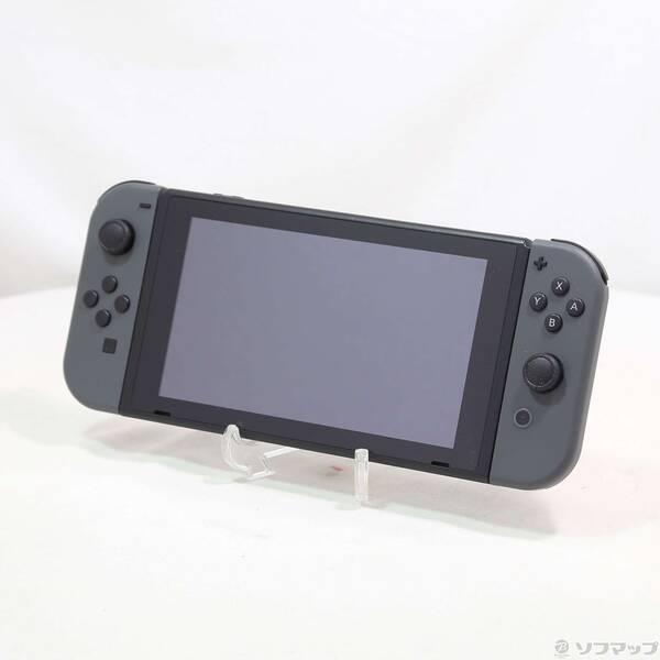 【中古】Nintendo(任天堂) Nintendo Switch Joy-Con (L) ／ (R) グレー (2019年8月モデル) 【305-ud】