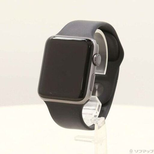 【中古】Apple(アップル) Apple Watch Series 3 GPS 42mm スペースグレイアルミニウムケース ブラックスポーツバンド 【344-ud】 【中古】Apple(アップル) Apple Watch Series 3 GPS 42mm スペースグレイアルミニウムケース ブラックスポーツバンド 【344-ud】