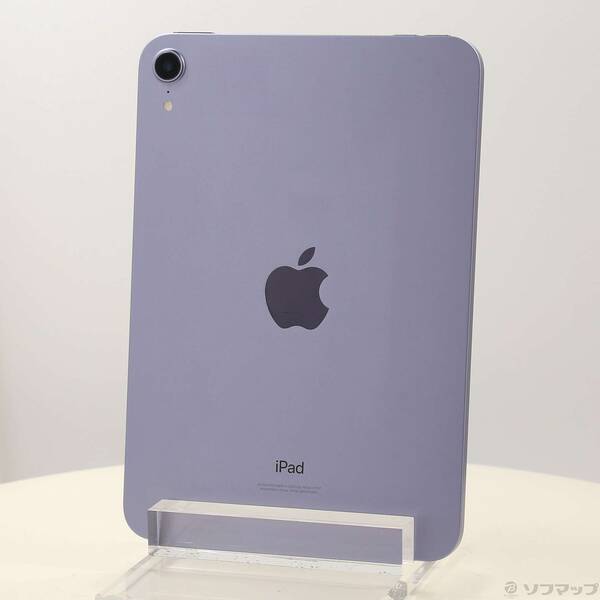 【中古】Apple(アップル) iPad mini 第6世代 64GB パープル 3J366J／A Wi-Fi 【349-ud】