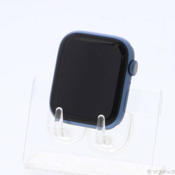 【中古】Apple(アップル) Apple Watch Series 7 GPS 45mm ブルーアルミニウムケース バンド無し 【348-ud】