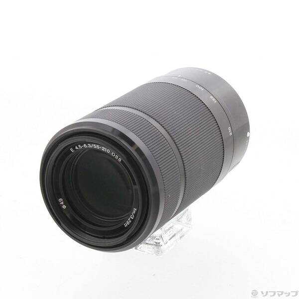 【中古】SONY(ソニー) E 55-210mm F4.5-6.3 OSS SEL55210 ブラック (Eレンズ) 【348-ud】