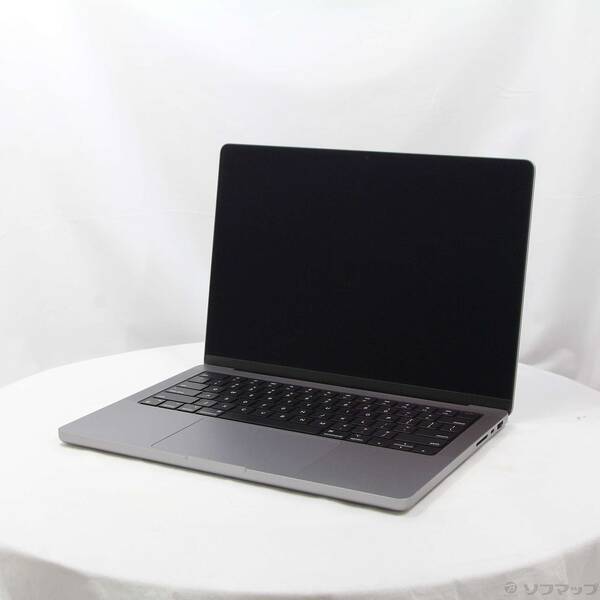 【中古】Apple(アップル) MacBook Pro 14.2-inch Late-2021 MKGP3J／A Apple M1 Max 10コアCPU_32コアGPU 64GB SSD2TB スペースグレイ 〔15.3 Sequoia〕 【344-ud】