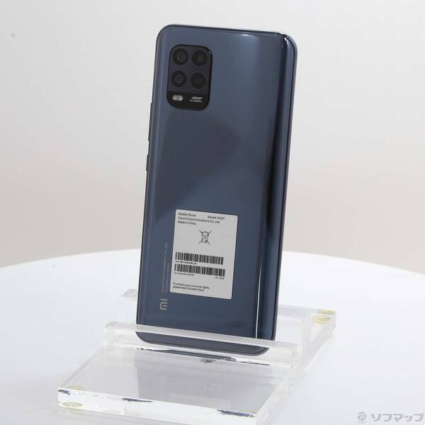【中古】Xiaomi(シャオミ) Mi 10 Lite 5G 128GB コズミックグレー XIG01 auロック解除SIMフリー 【269-ud】