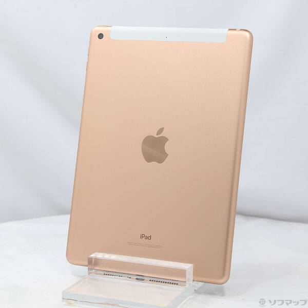 【中古】Apple(アップル) iPad 第6世代 32GB ゴールド MRM02J／A docomoロック解除SIMフリー 【269-ud】