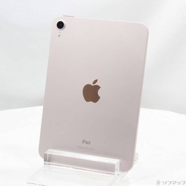 【中古】Apple(アップル) iPad mini 第6世代 64GB ピンク MLWL3J/A Wi-Fi 【269-ud】