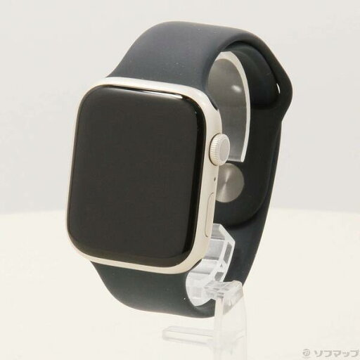 【中古】Apple(アップル) Apple Watch Series 7 GPS 45mm スターライトアルミニウムケース ミッドナイトスポーツバンド 【276-ud】 【中古】Apple(アップル) Apple Watch Series 7 GPS 45mm スターライトアルミニウムケース ミッドナイトスポーツバンド 【276-ud】