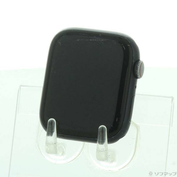 【中古】Apple(アップル) Apple Watch Series 7 GPS + Cellular 45mm ミッドナイトアルミニウムケース バンド無し 【262-ud】