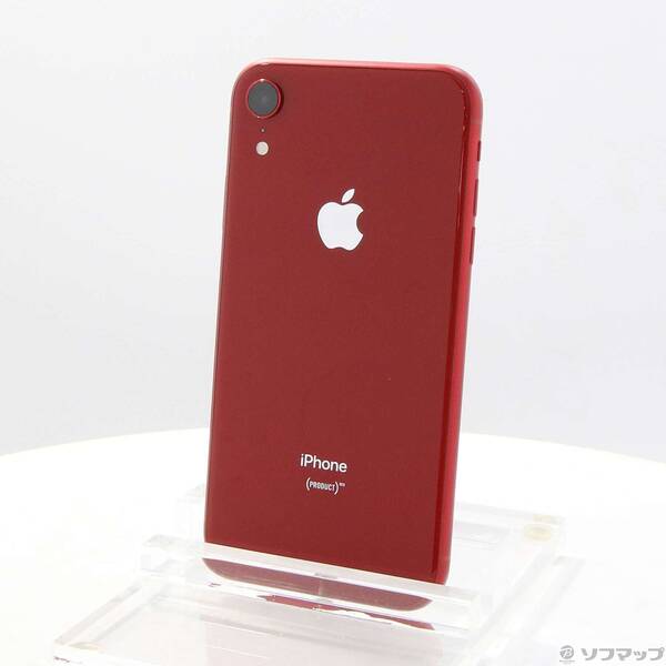 【中古】Apple(アップル) iPhoneXR 128GB プロダクトレッド MT0N2J／A SIMフリー 【276-ud】