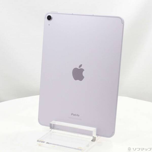【中古】au iPad Air 11インチ 第6世代 256GB パープル MUXL3J／A SIMフリー 〔ネットワーク利用制限▲〕 【344-ud】