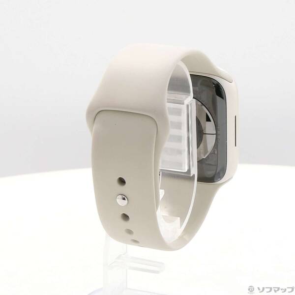 【中古】Apple(アップル) Apple Watch Series 9 GPS + Cellular 45mm スターライトアルミニウムケース スターライトスポーツバンド 【269-ud】