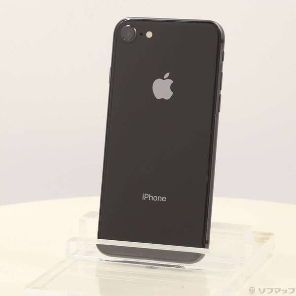 【中古】Apple(アップル) iPhone8 64GB スペースグレイ MQ782J/A SIMフリー 【269-ud】