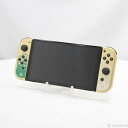 【中古】Nintendo(任天堂) Nintendo Switch (有機ELモデル) ゼルダの伝説 ティアーズ オブ ザ キングダムエディション 【377-ud】