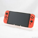 【中古】Nintendo(任天堂) Nintendo Nintendo Switch 有機ELモデル マリオレッド 【377-ud】