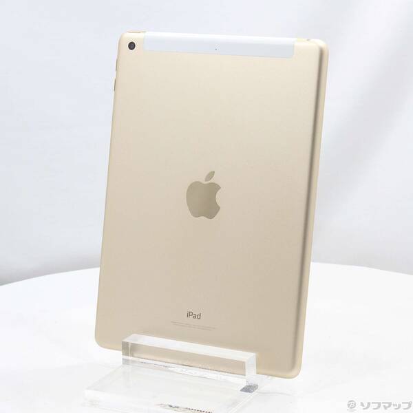 【中古】Apple(アップル) iPad 第5世代 32GB ゴールド MPG42J/A docomoロック解除SIMフリー 【348-ud】