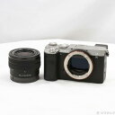 【中古】SONY(ソニー) α7C ズームレンズキット シルバー ILCE-7CL S 【251-ud】