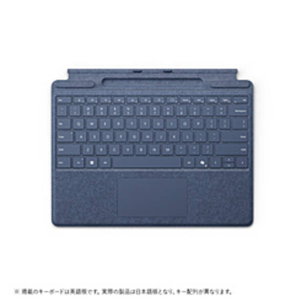 【中古】Microsoft(マイクロソフト) 〔展示品〕 Surface Pro 13インチ キーボード (ペン収納付き／スリムペン別売り) サファイア 8XA-00233 【348-ud】