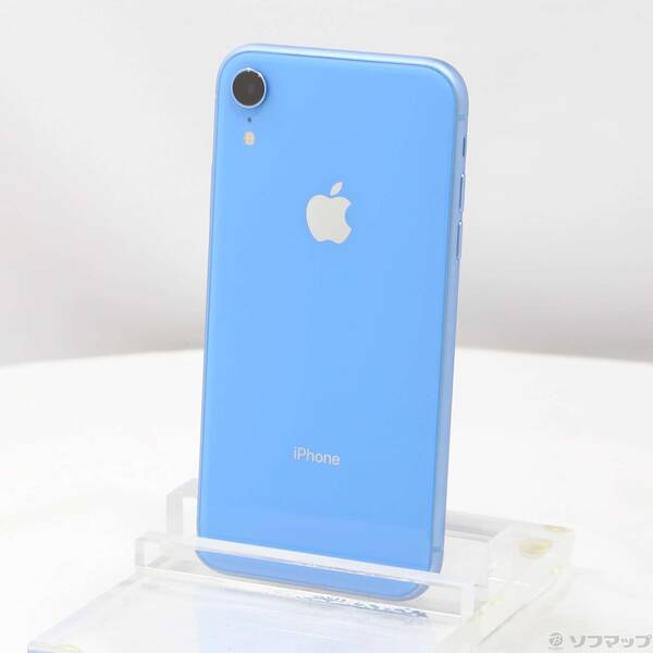 【中古】SoftBank iPhoneXR 64GB ブルー MT0E2J/A SoftBank 【198-ud】