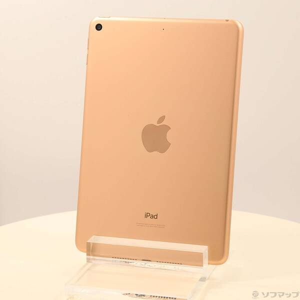 【中古】Apple(アップル) iPad mini 第5世代 64GB ゴールド MUQY2J／A Wi-Fi 【196-ud】