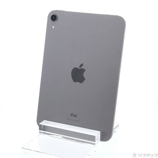 【中古】Apple(アップル) iPad mini 第6世代 64GB スペースグレイ MK7M3J/A Wi-Fi 【344-ud】