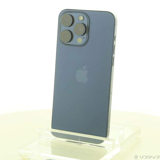 【中古】Apple(アップル) iPhone15 Pro Max 256GB ブルーチタニウム MU6T3J/A SIMフリー 【377-ud】 【中古】Apple(アップル) iPhone15 Pro Max 256GB ブルーチタニウム MU6T3J/A SIMフリー 【377-ud】