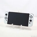 【中古】Nintendo(任天堂) Nintendo Switch 有機ELモデル Joy-Con(L)/(R) ホワイト 【349-ud】