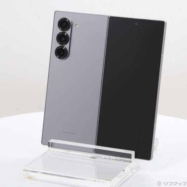 【中古】SAMSUNG(サムスン) Galaxy Z Fold6 512GB シルバーシャドウ SM-F956QZSESJP SIMフリー 【276-ud】