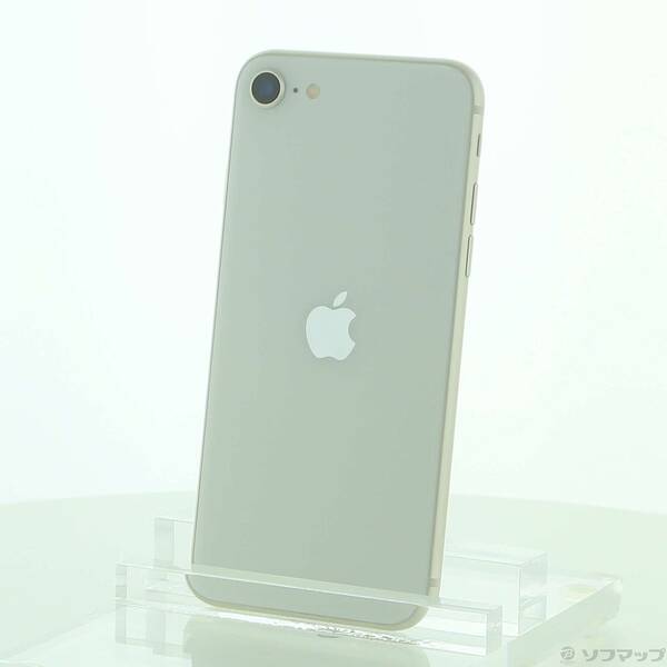 【中古】Apple(アップル) iPhone SE 第3世代 64GB スターライト MMYD3J/A SIMフリー 【262-ud】
