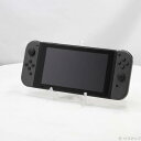 【中古】Nintendo(任天堂) Nintendo Switch Joy-Con (L) / (R) グレー (2019年8月モデル) 【305-ud】