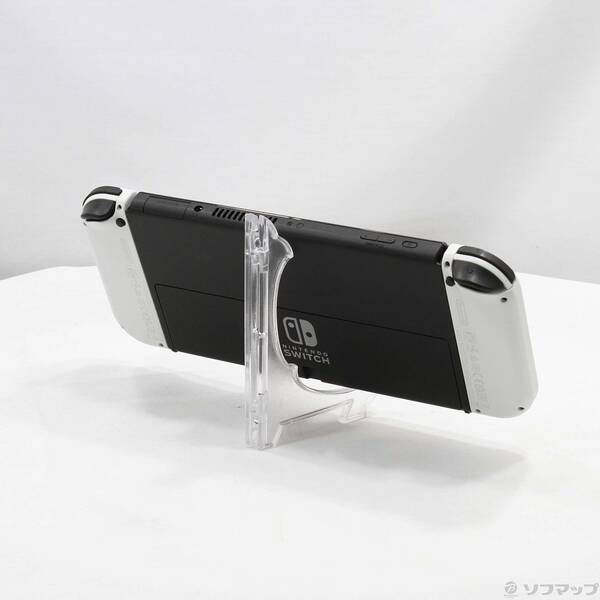 【中古】Nintendo(任天堂) Nintendo Switch 有機ELモデル Joy-Con(L)／(R) ホワイト 【297-ud】