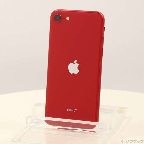 【中古】Apple(アップル) iPhone SE 第2世代 64GB プロダクトレッド MHGR3J/A SIMフリー 【258-ud】