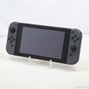 【中古】Nintendo Switch Joy-Con (L) / (R) グレー (2019年8月モデル) 【349-ud】