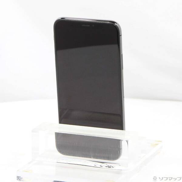 【中古】Apple(アップル) iPhoneX 64GB スペースグレイ NQAX2J／A SIMフリー 【262-ud】